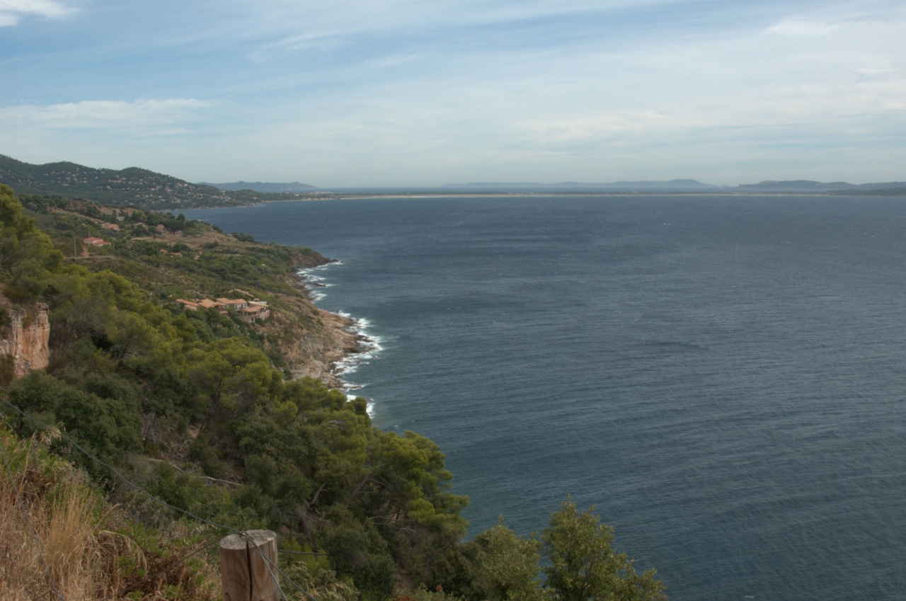 vue à partir du sentier du littoral