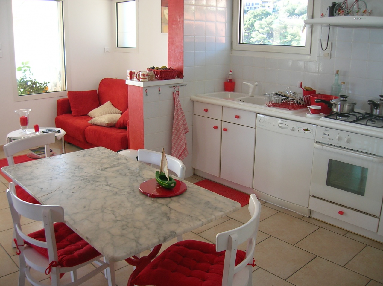 vue de la cuisine